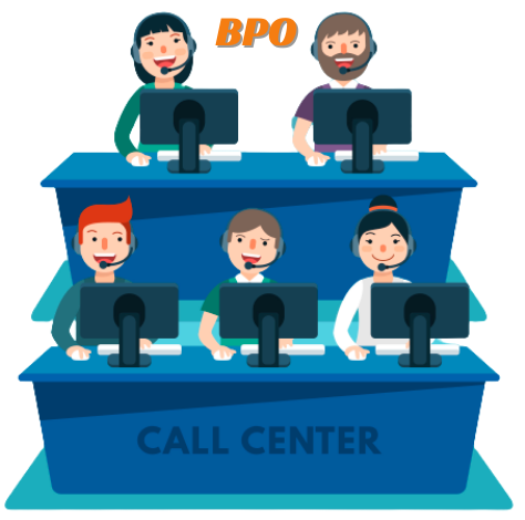 call centers or BPO