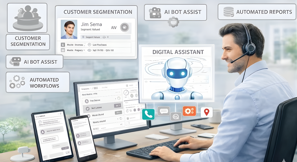 AI-Driven Automation & Omnichannel Communication